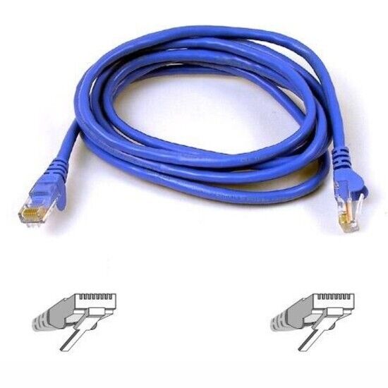 Belkin A3L980-06-BLU-S Cat. 6 UTP Patch Cable - RJ-45 Male - RJ-45 Male - 6ft