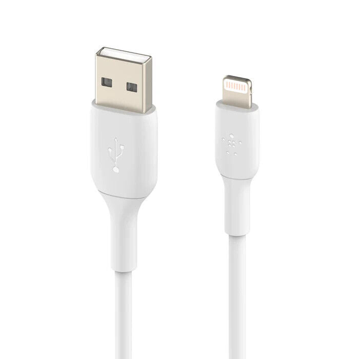 Belkin CAA001BT3MWH BoostCharge Lightning to USB-A Cable (3 meter / 9.9 foot,)