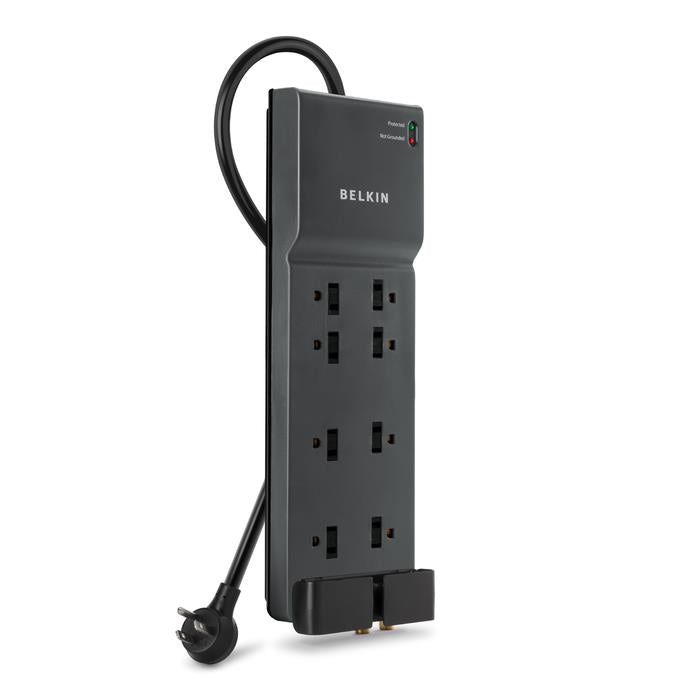 Belkin BE108230-12 Home/Office 8-Outlets Surge Suppressor - 8 - 3550 J