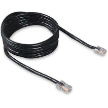 Belkin A3L781-10-BLK Cat. 5e Patch Cable - RJ-45 Male - RJ-45 Male 10ft - Black