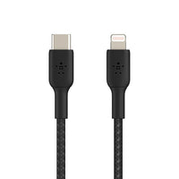 Belkin CAA004BT2MBK Lightning/USB-C Data Transfer Cable 6.56 ft Lightning/USB-C