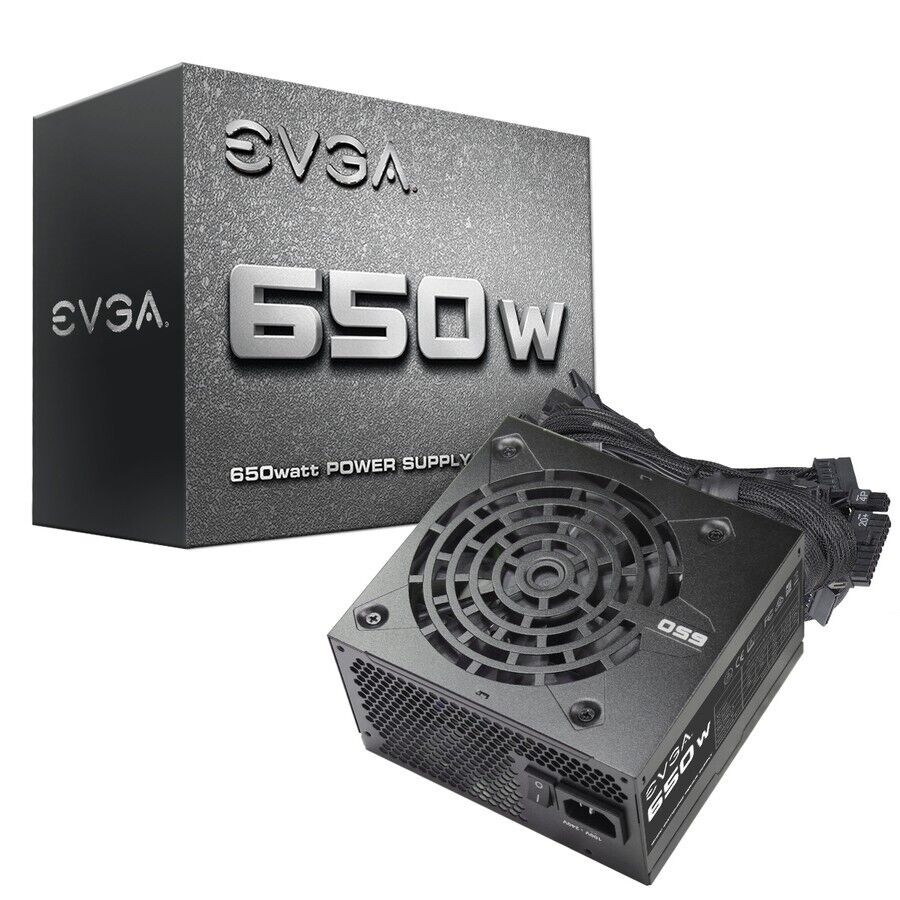 EVGA 100-N1-0650-L1 650W Power Supply - Internal - 120 V AC, 230 V AC Input