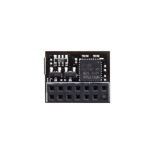 ASUS TPM-SPI Accessory SPI 14-1pin Nuvoton NPCT750 TPM2.0 Bubble Bulk Packaging