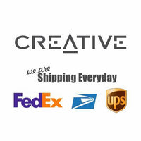 Creative 51MF8395AA000 Speaker STAGE AIR V2 Compact Undermonitor Soundbar