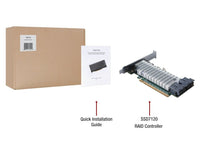 HighPoint SSD7120 4x Dedicated 32Gbps U.2 to PCIE 3.0 x16 RAID Controller