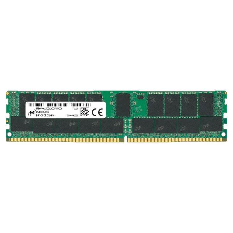 Micron MTA36ASF4G72PZ-3G2R1R 32GB DDR4 3200Mhz ECC RDIMM 2Rx4 CL22 (8Gbit)