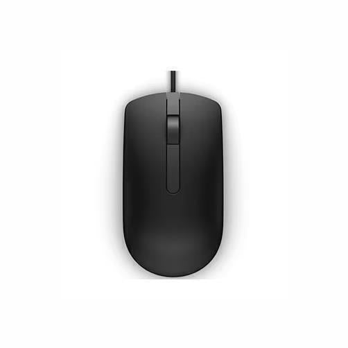 Dell MS116c Optical Mouse LED tracking 1000 DPI Black 3 Buttons
