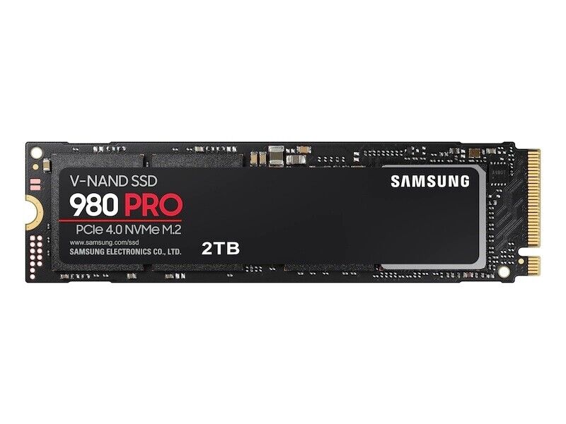 Samsung MZ-V8P2T0B/AM SSD 980 PRO M.2 PCIe 4 2TB Internal - Retail