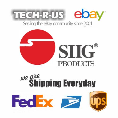 SIIG JU-CS0311-S1 USB to RS232 Serial Adapter - FTDI 1000mm Opp Bag