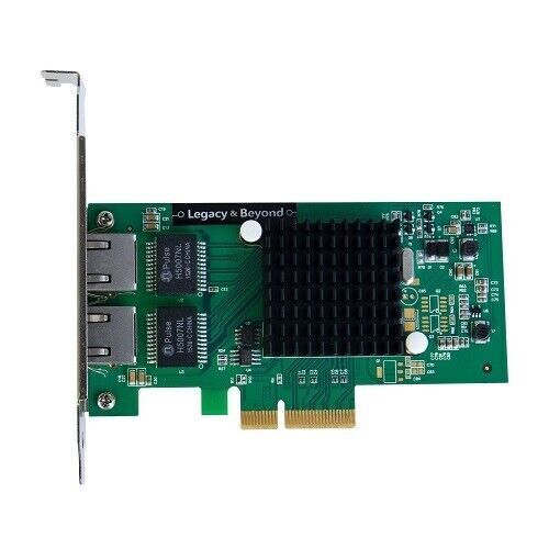 SIIG LB-GE0014-S1 Dual-Port Gigabit Ethernet PCIE 4-Lane Card Retail