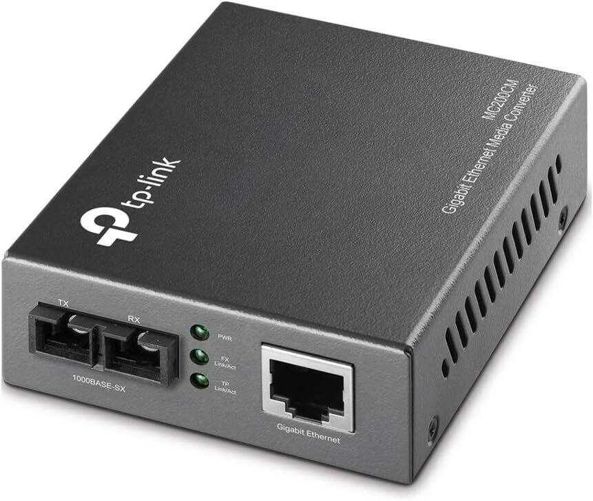 TP-Link MC200CM Gigabit Ethernet Media Converter 1000M 500m Retail
