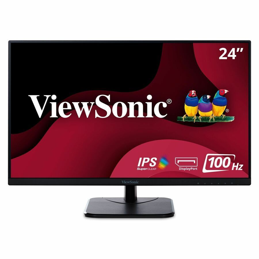 ViewSonic VA2456-MHD Monitor 24 SuperClear� 1920x1080 IPS FHD DP HDMI VGA VESA