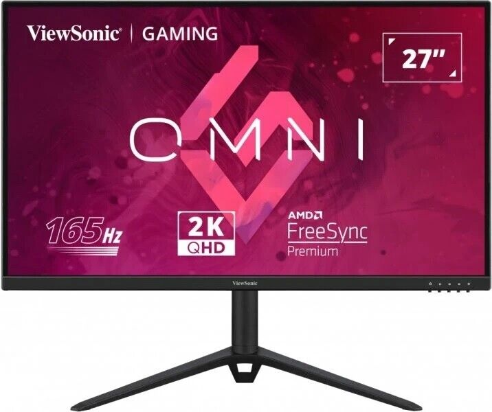 ViewSonic VX2728J-2K Monitor 27" OMNI IPS 1440p 1ms 165Hz Ergonomic Gaming