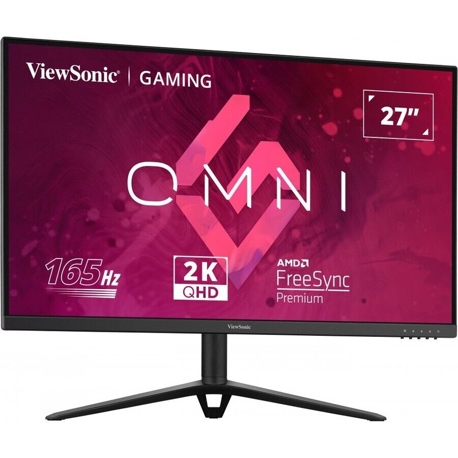 ViewSonic VX2728J-2K Monitor 27" OMNI IPS 1440p 1ms 165Hz Ergonomic Gaming