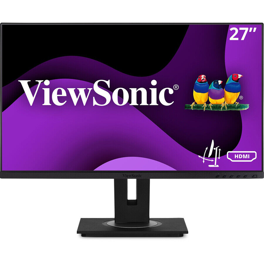 ViewSonic VG2748A 27 IPS 1920x1080 HDMI DP VGA Ergonomic Retail