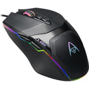 Adesso IMOUSE X5 Illuminated 7 Button Ambidextrous Gaming USB Mouse RGB 6400DPI