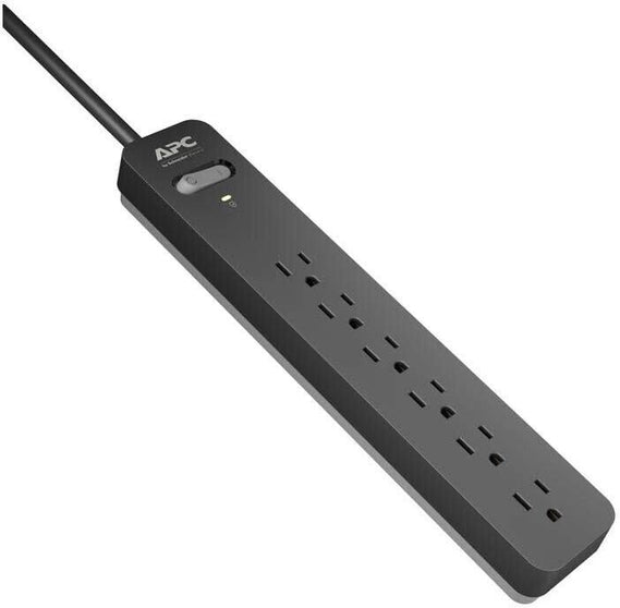 APC PE615 Essential SurgeArrest Surge Suppressor/Protector 6 Outlet 15ft Cord