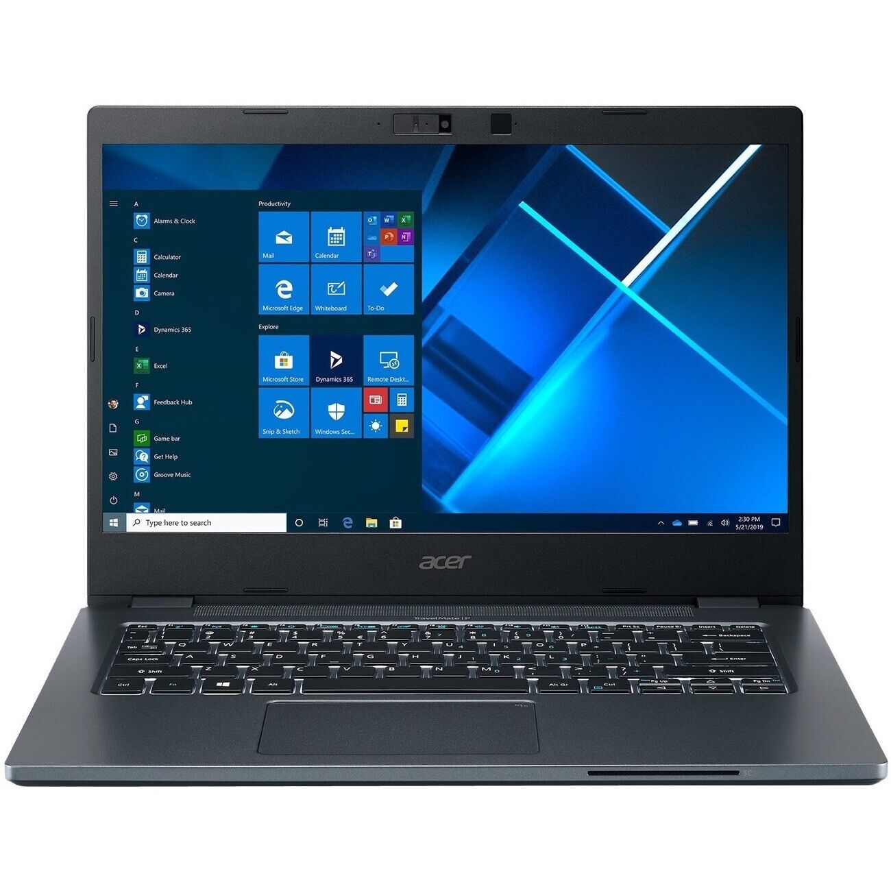 Acer NX.VP2AA.008 TravelMate P4 Notebook 14" i7-1165G7 16G 512GB SSD Blue