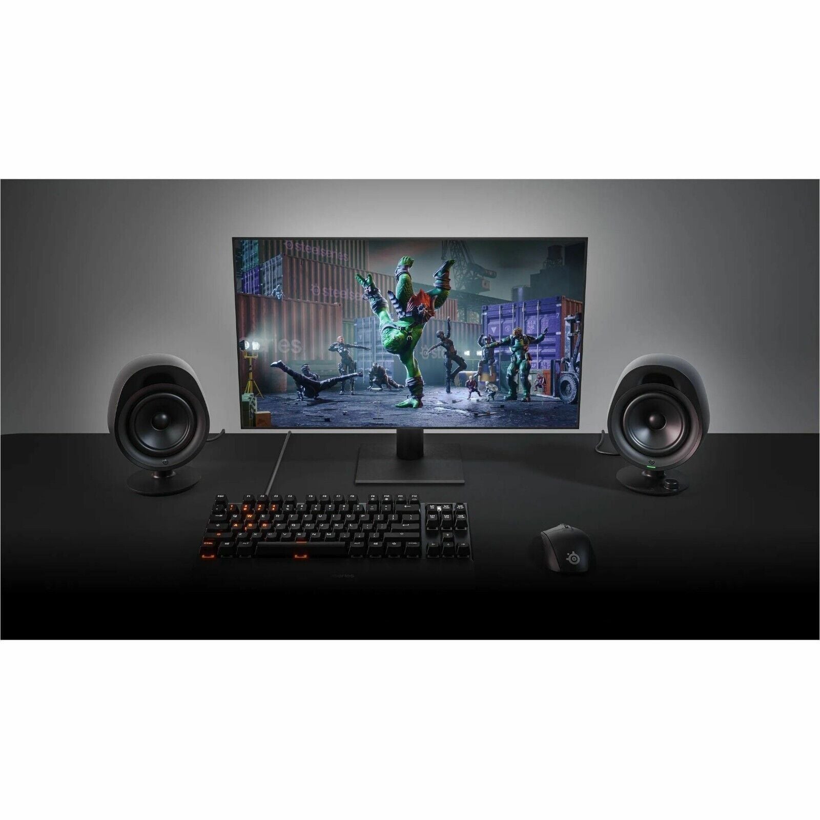 Steelseries 61534 Arena 3 2.0 Gaming Black Speakers Wireless Bluetooth 4 Drivers