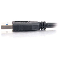 C2G 54172 9.8FT (3M) USB-A to USB-A 2.0 Extension BLACK Cord Cable Male Male