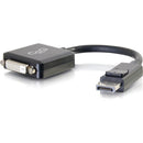 C2G 54321 8IN (8") DisplayPort DP Male to DVI-D Female Adapter Converter Dongle