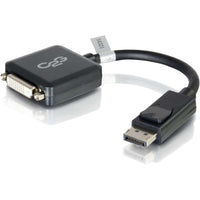 C2G 54321 8IN (8") DisplayPort DP Male to DVI-D Female Adapter Converter Dongle