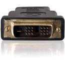 C2G 40746 DVI-D Male to HDMI Female Inline Adapter Digital Audio Video BLACK