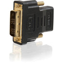 C2G 40746 DVI-D Male to HDMI Female Inline Adapter Digital Audio Video BLACK