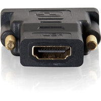 C2G 40746 DVI-D Male to HDMI Female Inline Adapter Digital Audio Video BLACK