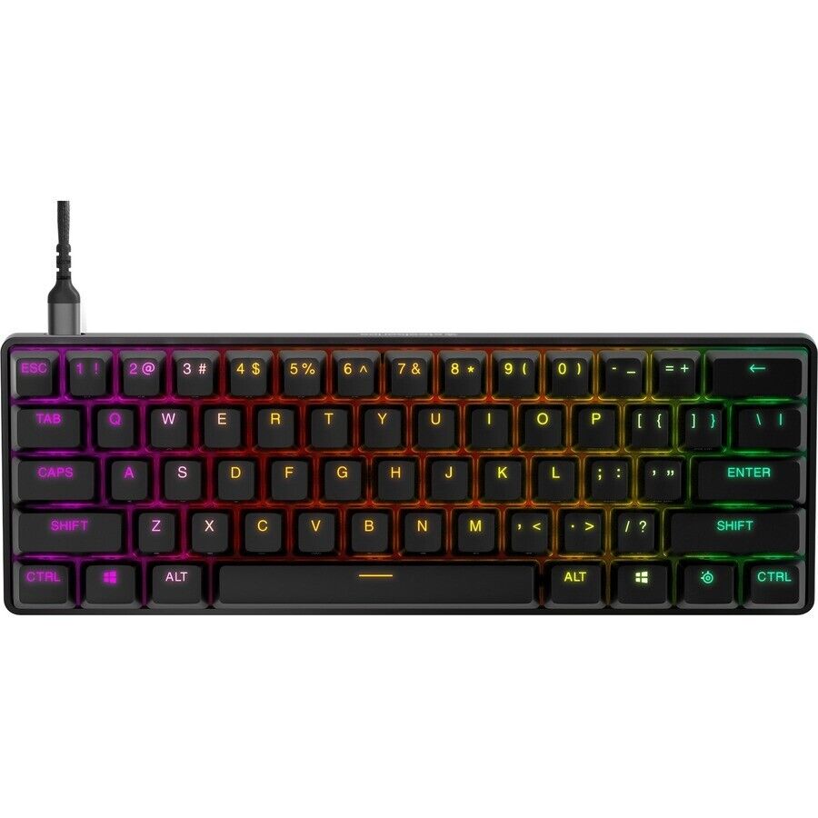 Steelseries 64820 APEX PRO Mini RGB LED Mechanic Gaming Keyboard PC PS XBox MAC