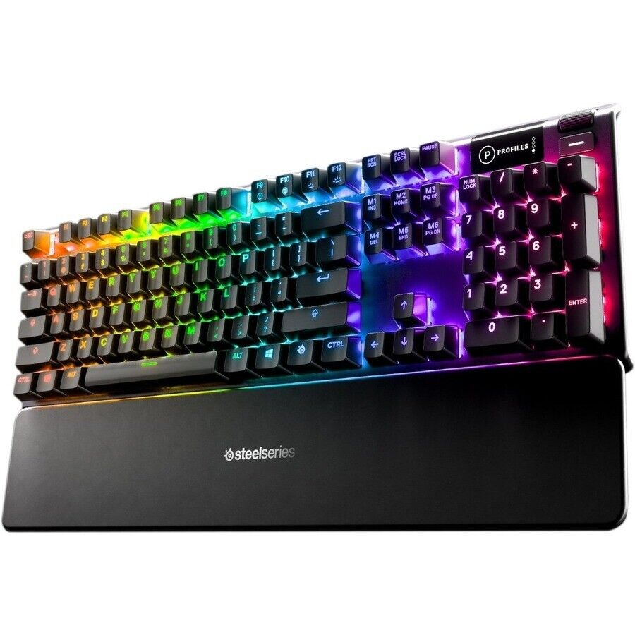 SteelSeries 64532 APEX 5 Hybrid USB Mechinical Gaming Keyswitch Keyboard MAC PC