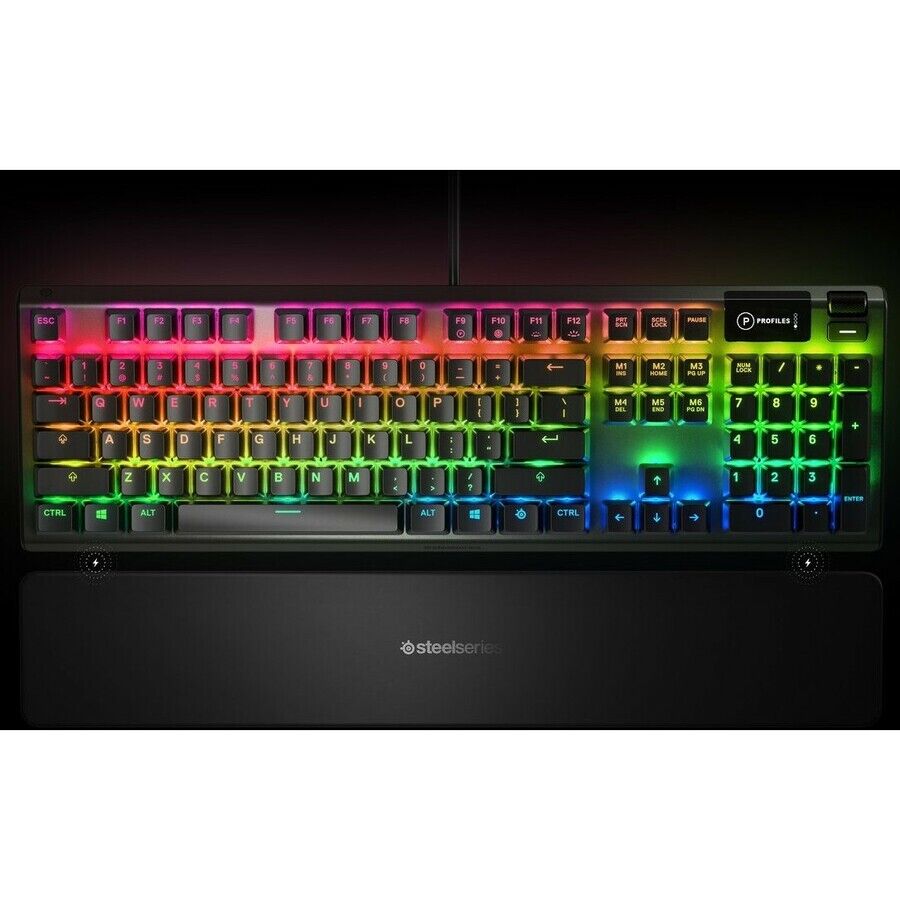 SteelSeries 64532 APEX 5 Hybrid USB Mechinical Gaming Keyswitch Keyboard MAC PC