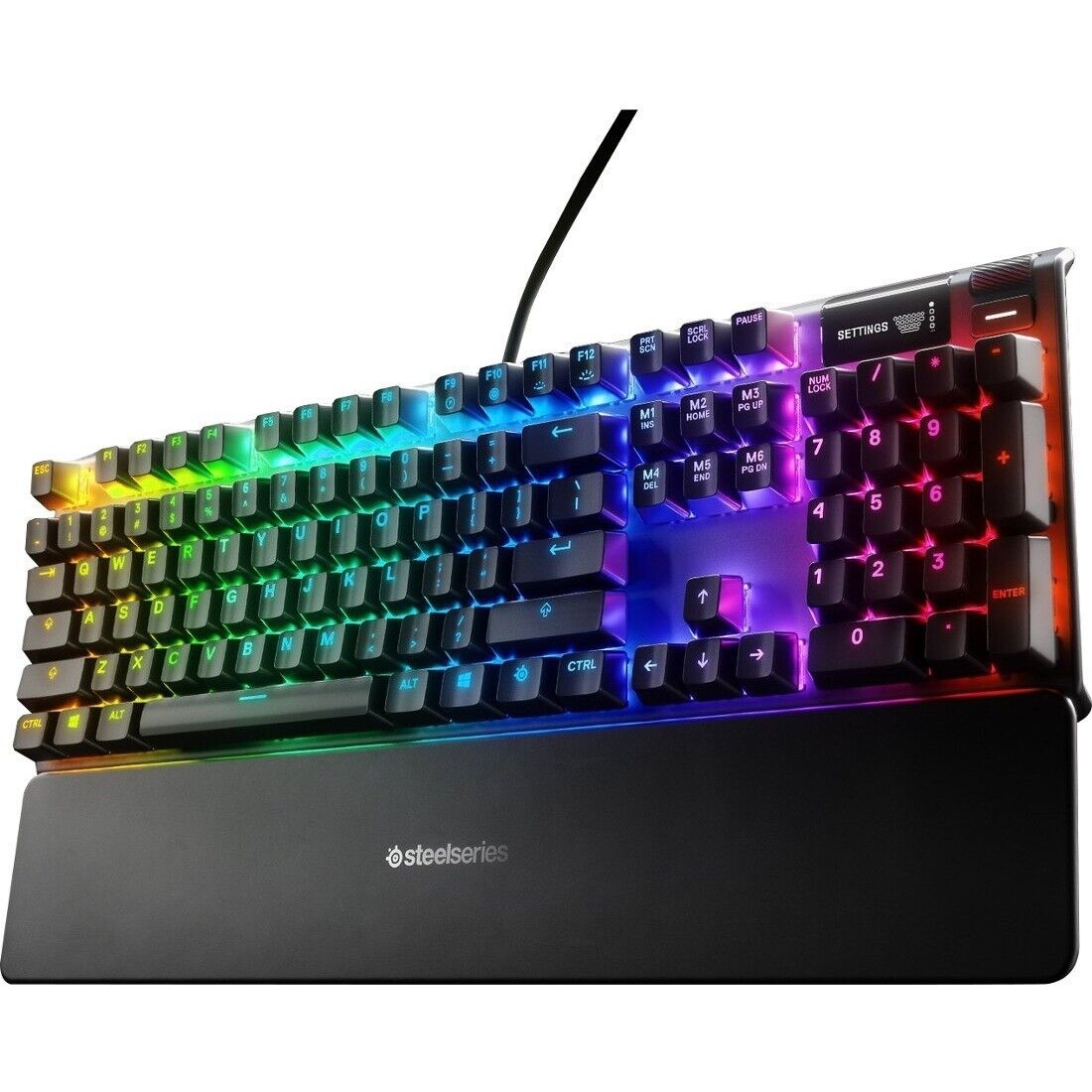 Steelseries 64786 APEX 7 Brown USB RGB Gaming Mech Keyswitch Keyboard PC MAC