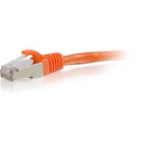 C2G 00882 7FT (84") CAT6 Snagless Orange SHd RJ45 Network Ethernet Patch Cable