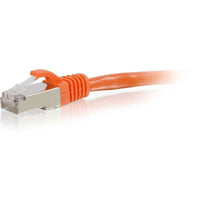 C2G 00882 7FT (84") CAT6 Snagless Orange SHd RJ45 Network Ethernet Patch Cable