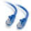 C2G 15178 3FT (36") CAT5e Snagless BLUE RJ45 UTP Network Ethernet Patch Cable