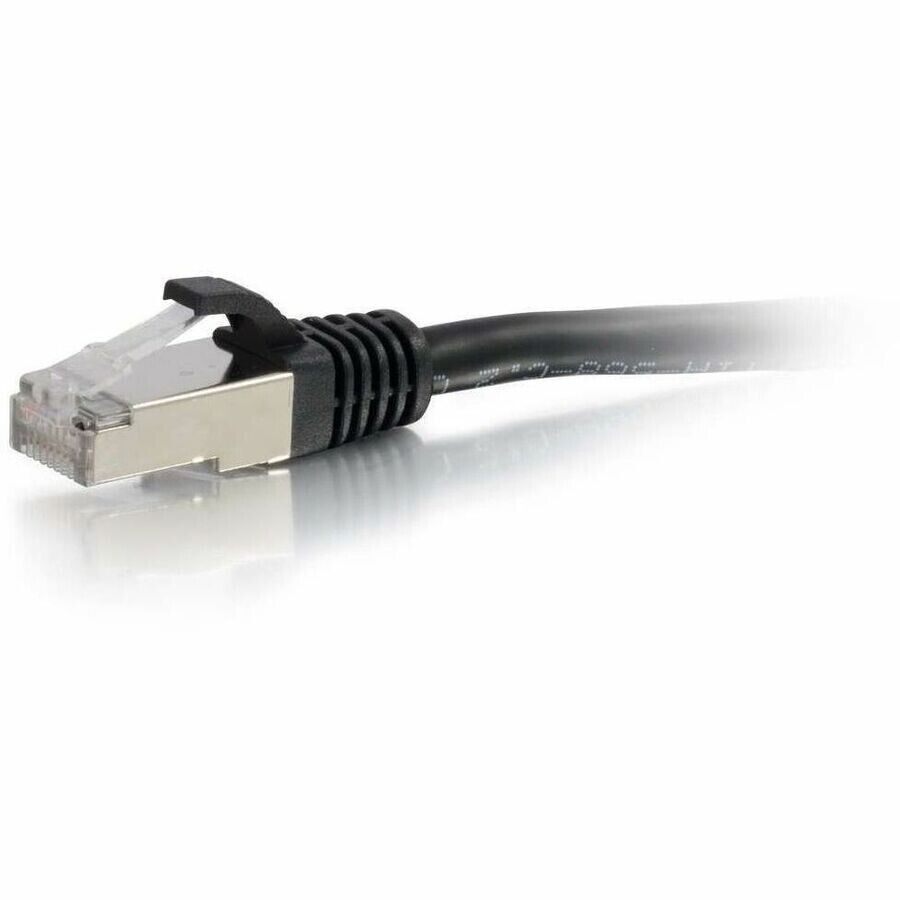 C2G 00715 10FT (120") CAT6A Snagless Black SHd RJ45 Network Ethernet Patch Cable