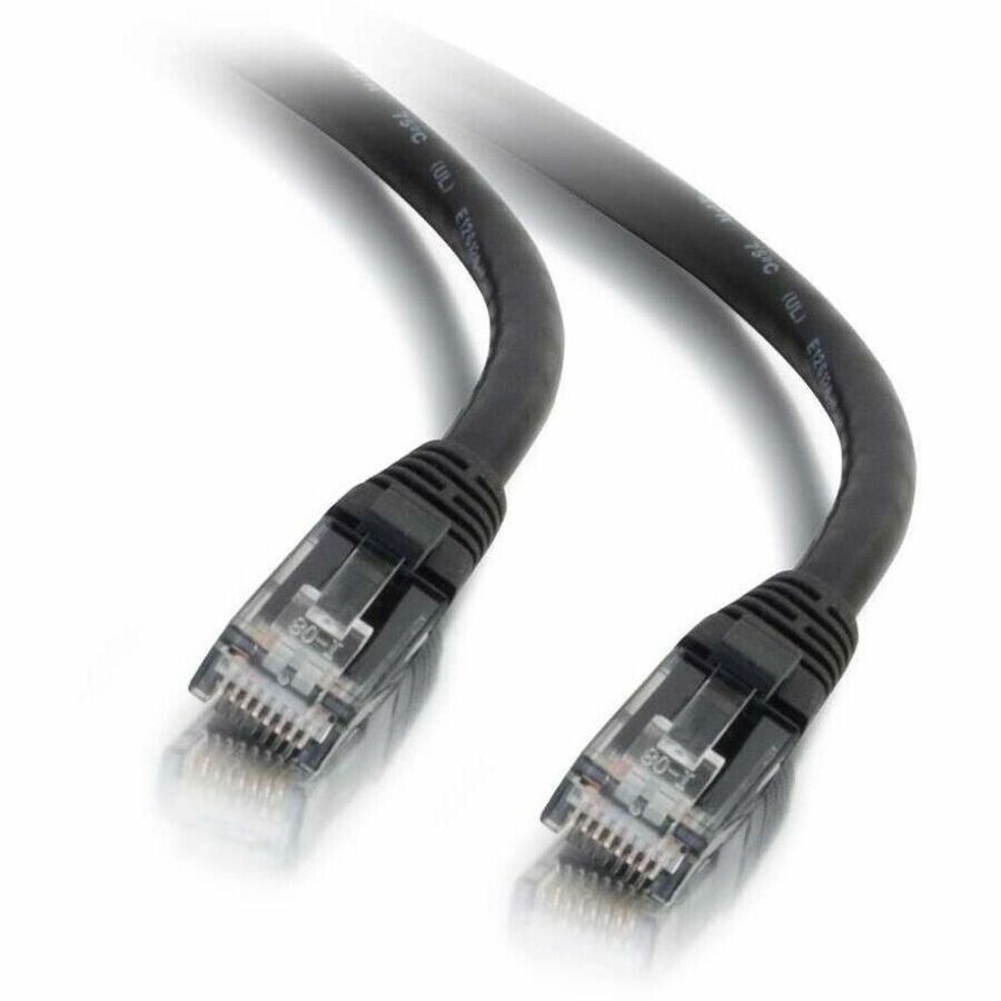 C2G 03983 6FT (72") CAT6 Snagless BLACK RJ45 UTP Network Ethernet Patch Cable