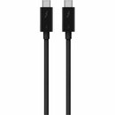 Belkin F2CD084BT0.8MBK 2.6FT Thunderbolt 3 USB-C to USB-C 100W for Data Transfer