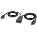 Belkin F1DN2MOD-CC-P06 6FT Modular DisplayPort DP Dual Head Cable for use w KVM