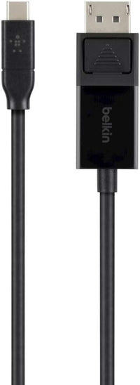 Belkin B2B103-06-BLK 6FT USB-C to DisplayPort DP for Monitor Projector TV Tablet