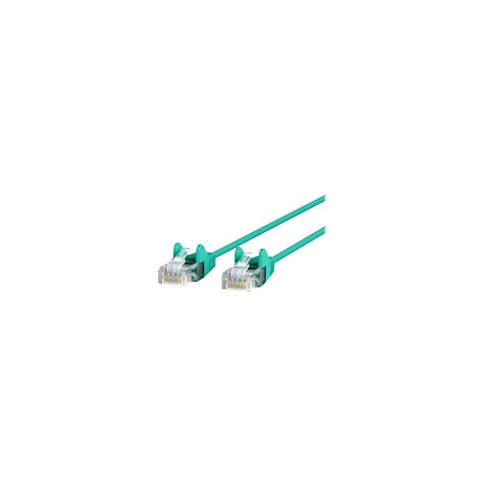 Belkin CE001B07-GRN-S 7FT  CAT6 Snagless GREEN 28AWG RJ45 Ethernet Patch Cable