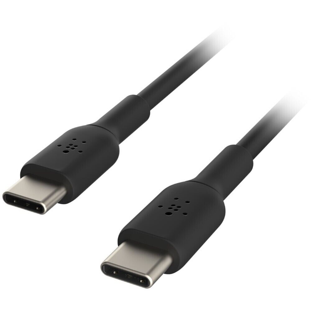 Belkin CAB003BT1MBK 3.3FT (1M) BoostCharge USB-C to USB-C BLACK Cord Cable