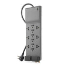 Belkin BE112230-08 12 Outlet Power Surge Protector TEL COAX 8' Cord 3780 Joules