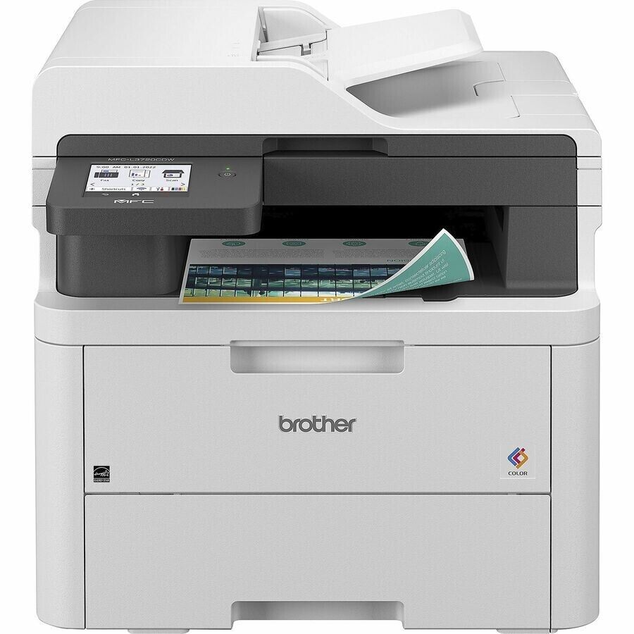 Brother MFCL3720CDW Wireless Color All-In-One Copy Fax Print Scan LCD USB ETH