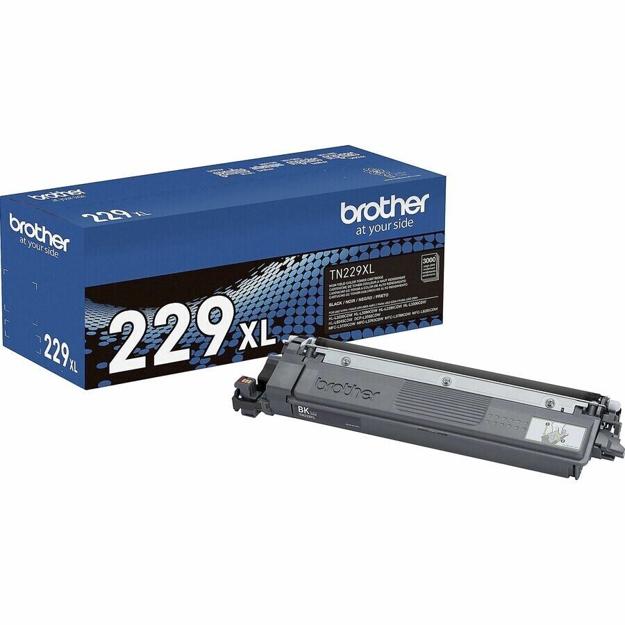 Brother TN229XLBK High Yield BLACK Laser Toner up to 3000 Pages Single Pack