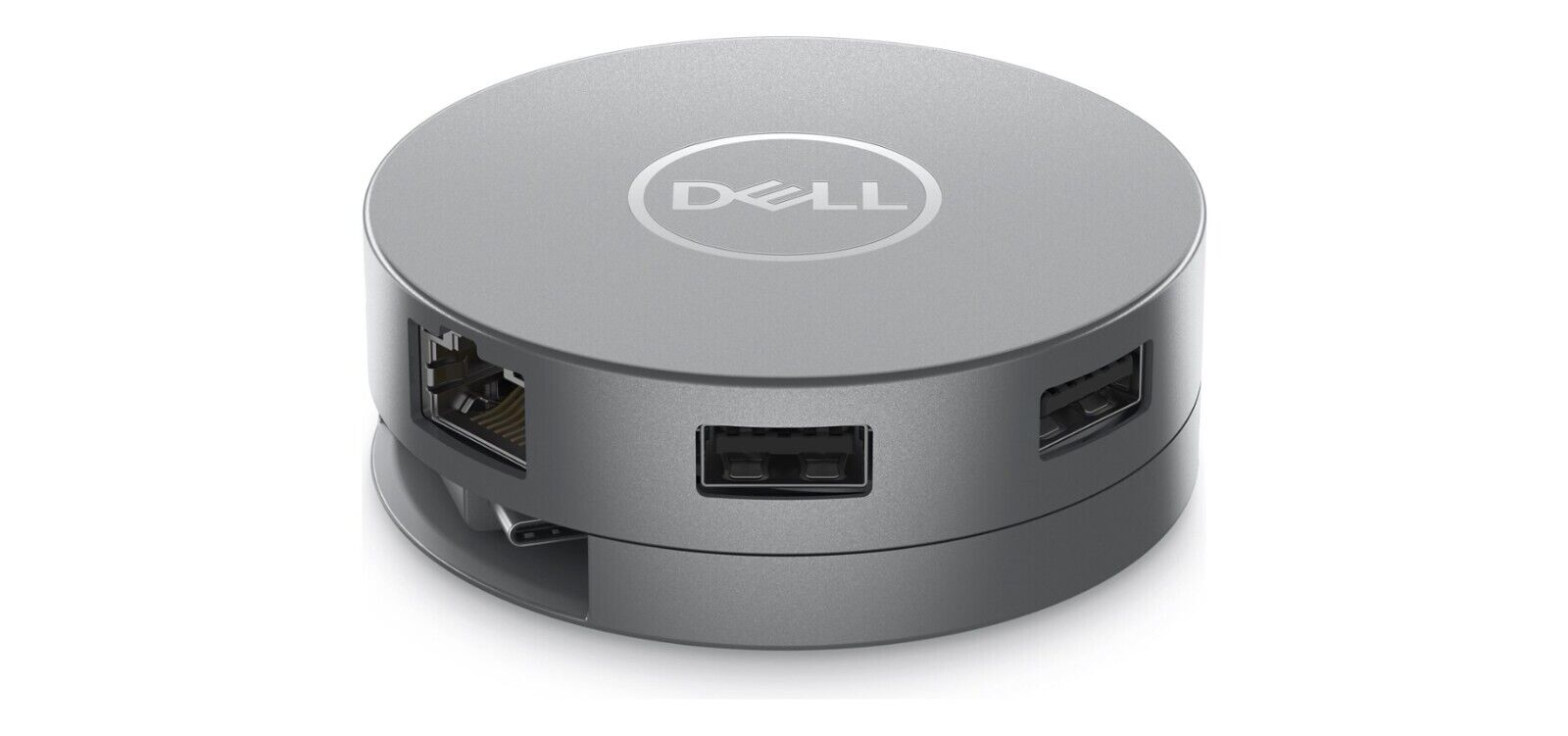 Dell DELL-DA305U 6-in-1 MultiPort Adapter USB-C USB-A DP HDMI RJ45 GRAY Portable