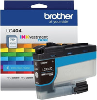 Brother INKvestment LC404CS Standard Yield CYAN Ink Cartridge up to 750 Pages