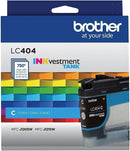 Brother INKvestment LC404CS Standard Yield CYAN Ink Cartridge up to 750 Pages