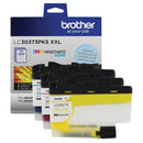 Brother INKvestment LC30373PKS Super High Yield CYAN MAGENTA YELLOW 3 Colors